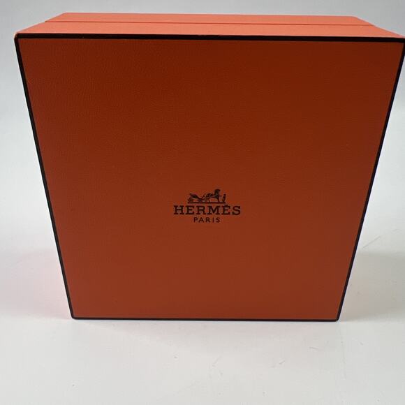 Hermes Box Jewelry 4x4x2 - Picture 1 of 4